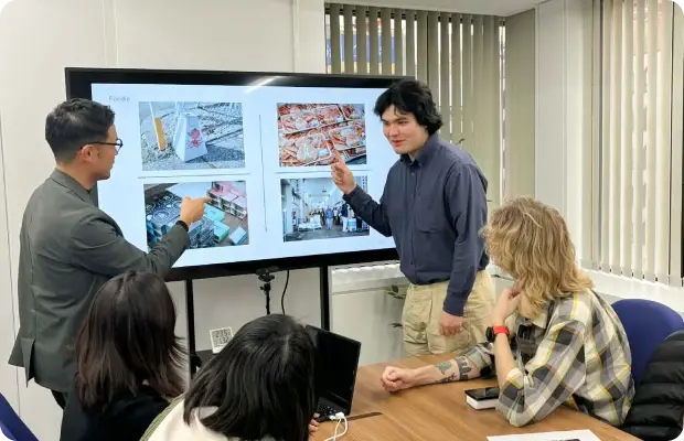 外国人旅行者のニーズを確認する企画ミーティング